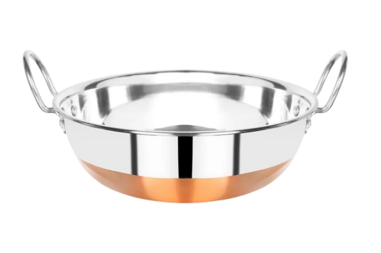 Kadai Copper, Bottom Steel