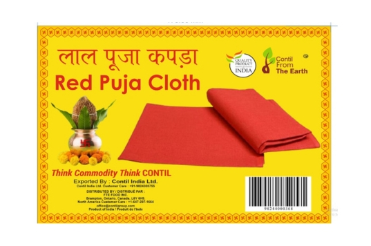 Red Pooja Cloth