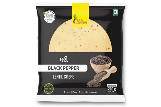 FTE - Papad Black Pepper (mari)
