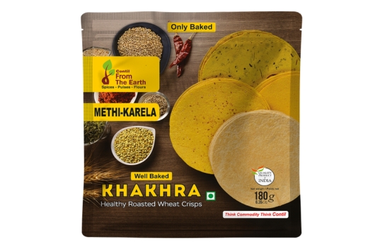 Methi-Karela Khakhra