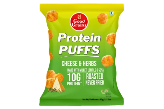 Protein Puffs - Cheese & Herbs